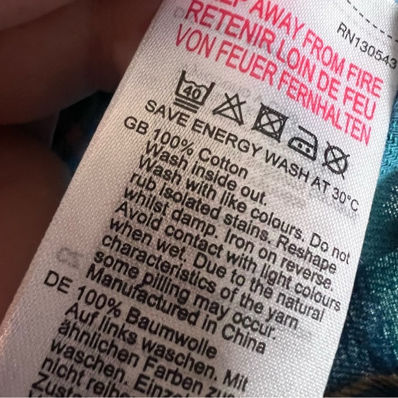 NWT Long Tall Sally Brompton Check PJ Pant In Greens - Picture 10 of 10